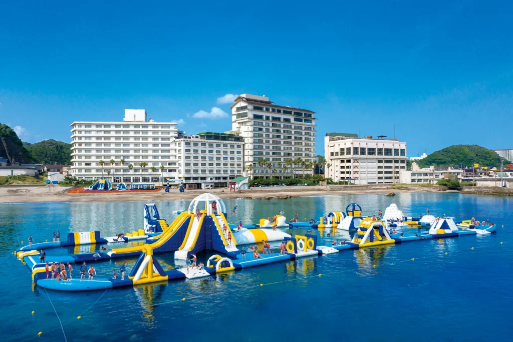 千葉の夏といえば、海。海の町勝浦にある「勝浦ウォーターアイランド」で夏を満喫しよう!