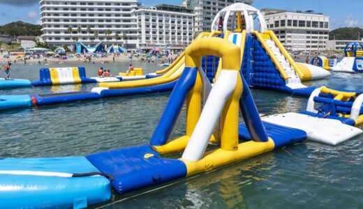 【勝浦市】夏の冒険がはじまる！勝浦ウォーターアイランドで家族と過ごそう