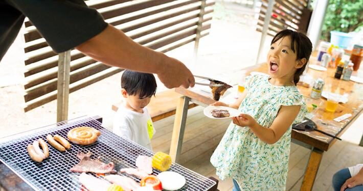 屋根付きで雨でも安心・ 手ぶらプランも!「清水公園」(野田)