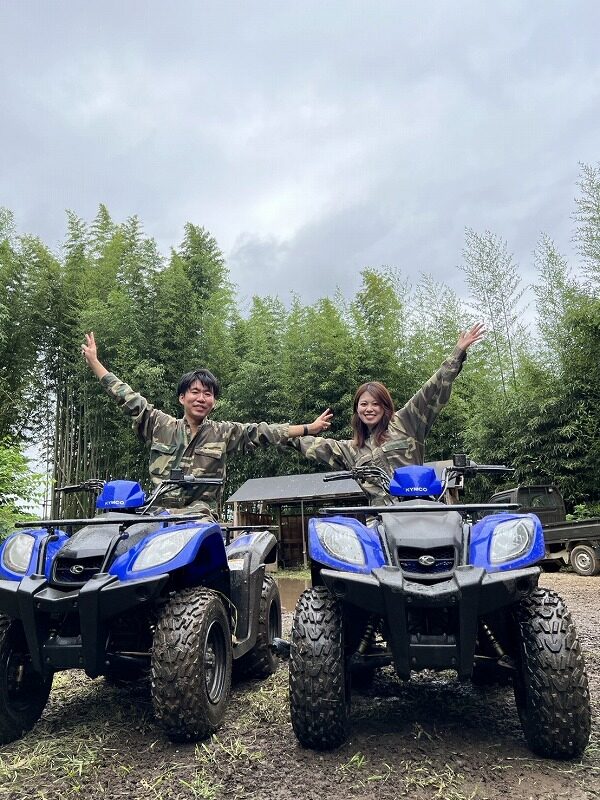 【スポット③】バギーマウンテンナンバーナイン｜高低差34mのコースを疾駆！